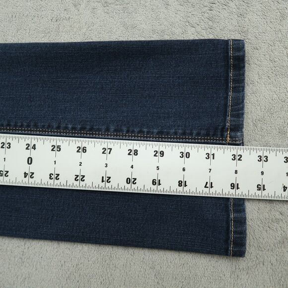 White House Black Market Jeans Womens Size 4R Low-Rise Boot Leg Denim 32" Inseam - Picture 4 of 16